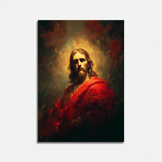 Göttliche Ausstrahlung Christliches Poster