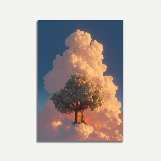 Doorway to the Clouds Poster
