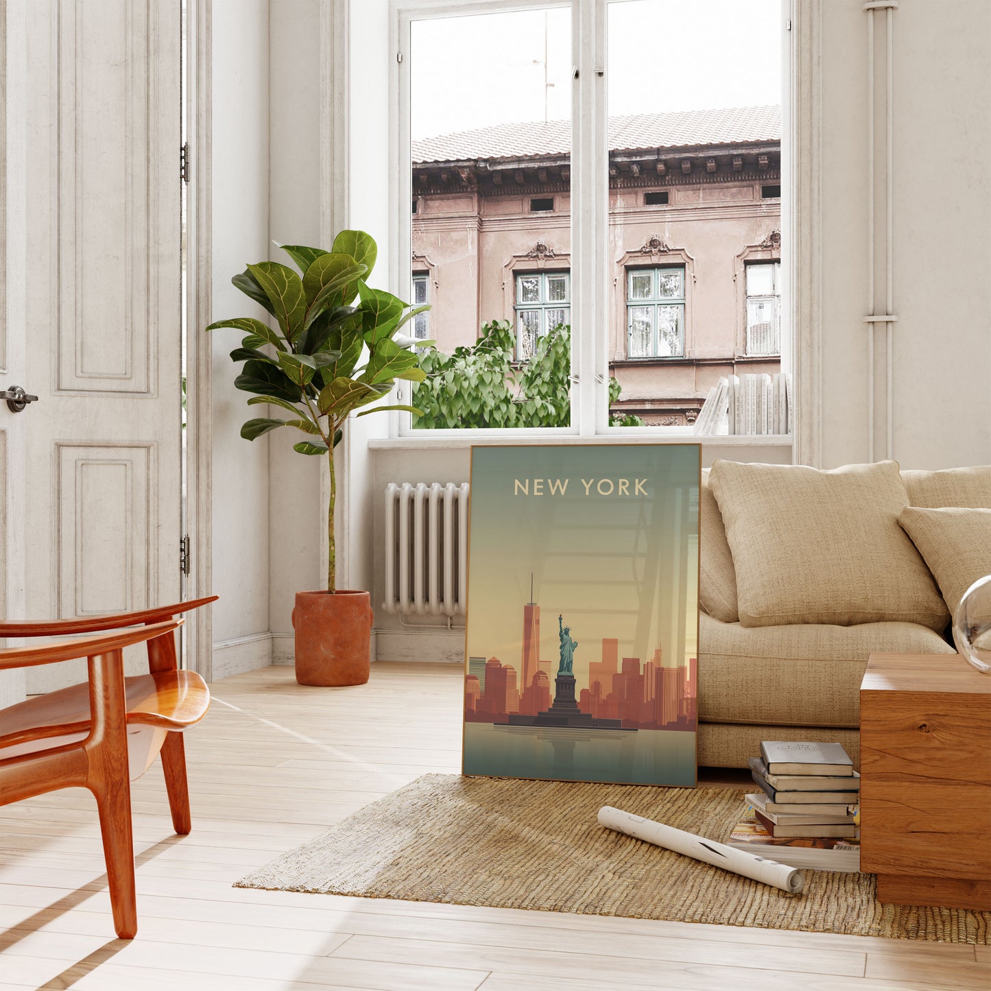 New York City Skyline Poster