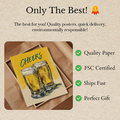Golden Brew Cheers Poster