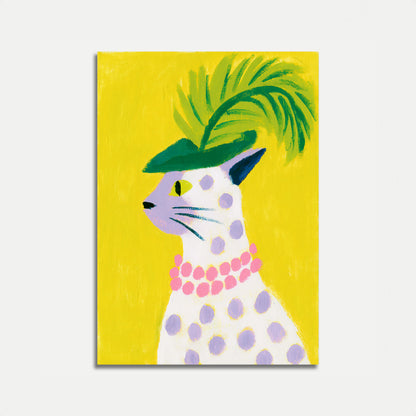 Stylish Llama Fashion Poster
