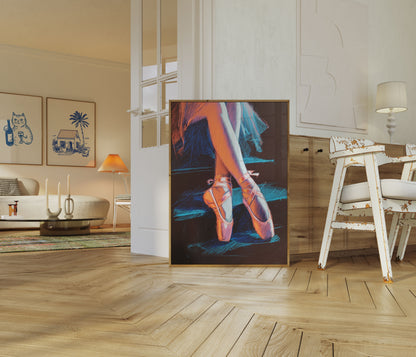 Ballet Dans Elegance Plakat
