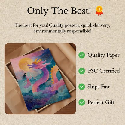 Celestial Dragon Dance Poster