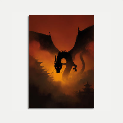 Crimson Dragon Rising Poster