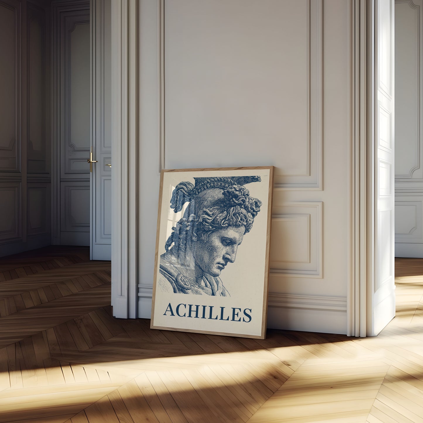 Achilles – starověký válečník plakát
