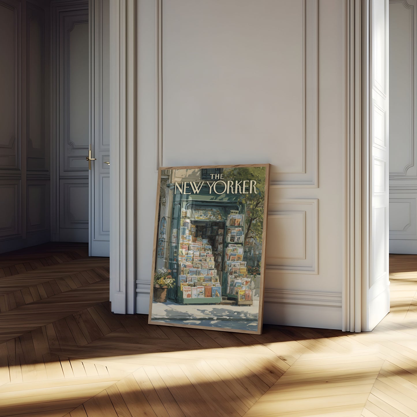 New York Magazine Stand Poster