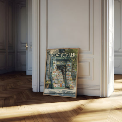 New York Magazine Stand Poster