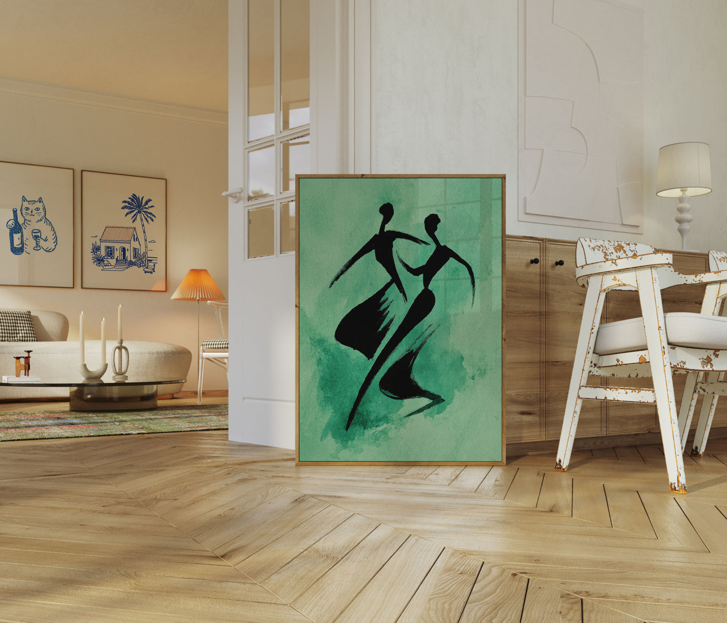 Plakat for Samtidig Dansebevegelse