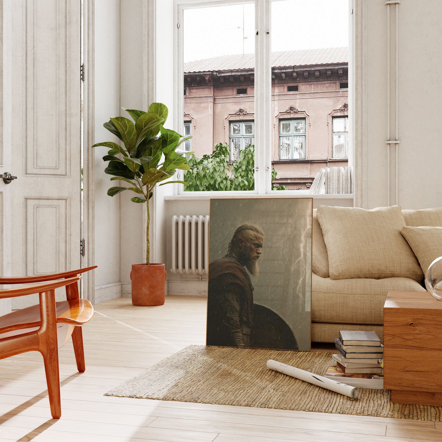 Viking Storm Warrior Poster