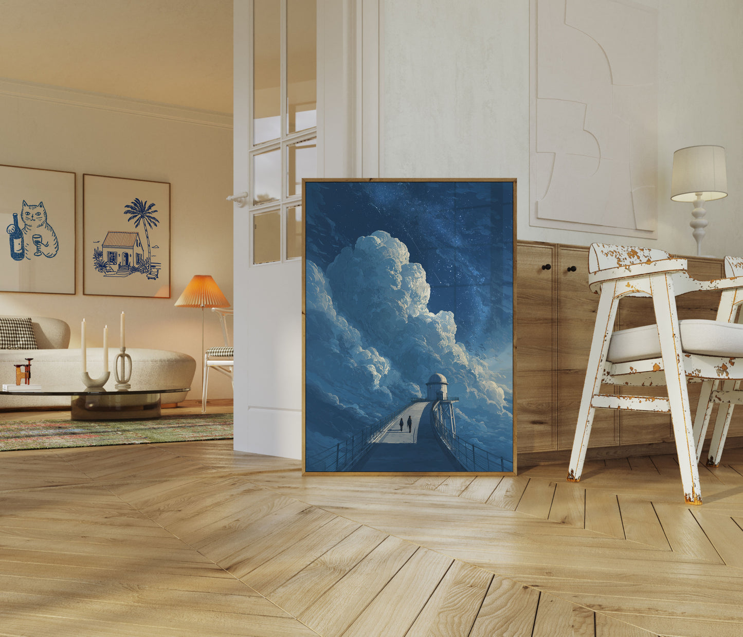 Celestial Observatory Journey Poster