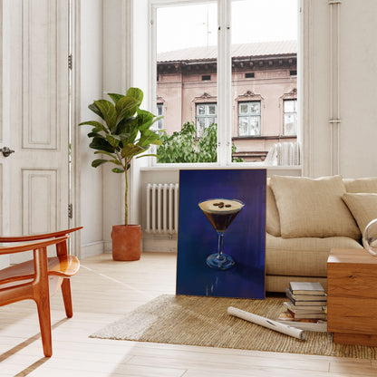 Espresso Martini Elegance Poster