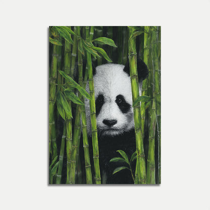 Bamboo Forest Panda Poster