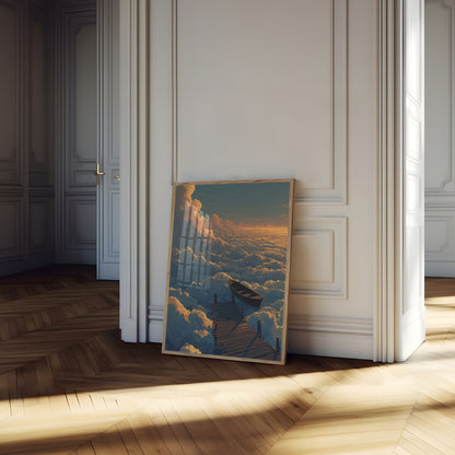 Dreaming Above the Clouds Poster