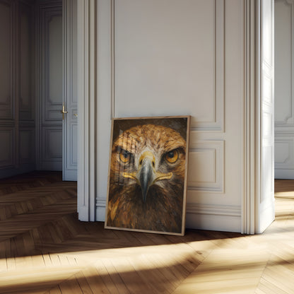 Majestic Eagle Portrait Poster