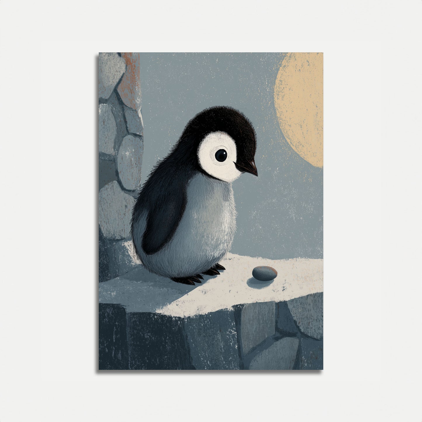 Affiche Portrait du Petit Manchot