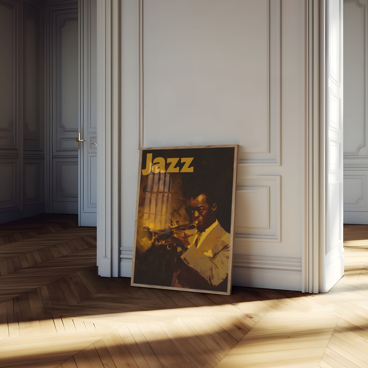 Jazz-Trompeter-Poster