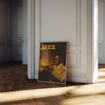 Jazz-Trompeter-Poster