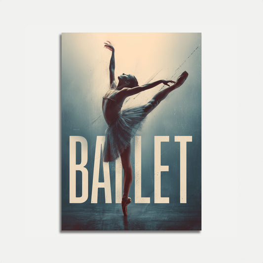 Elegante Ballet Dans Poster