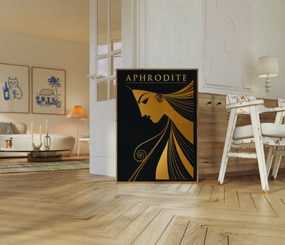 Aphrodite Greek Goddess Poster