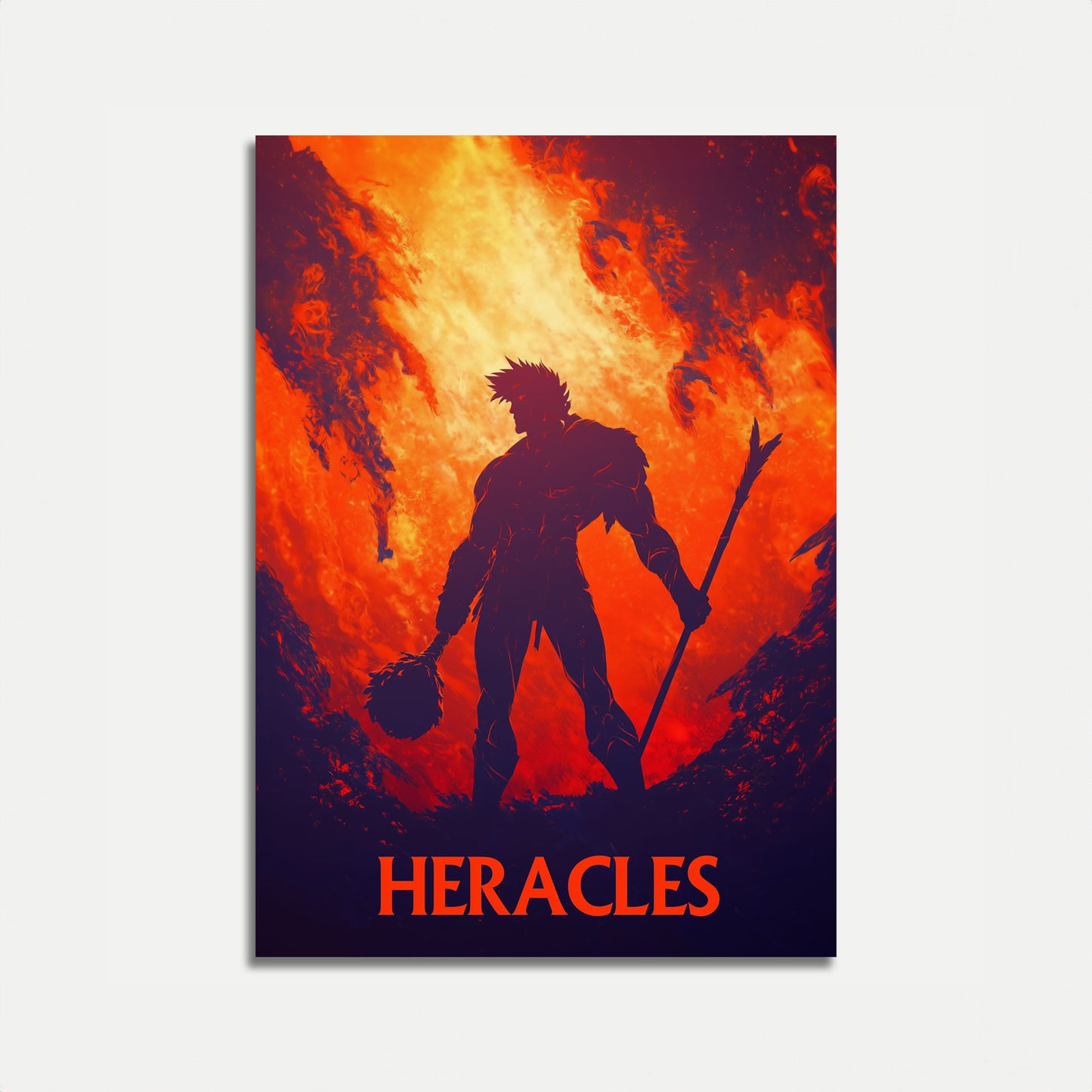 Plakát Heracles, Ohnivý bojovník