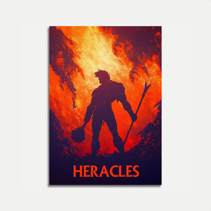Plakát Heracles, Ohnivý bojovník