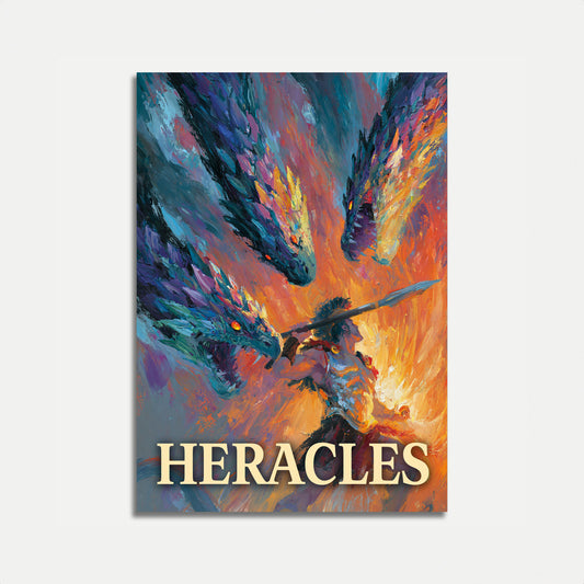 Póster de Heracles Guerrero Divino