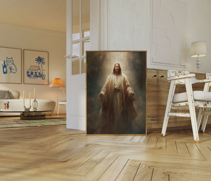 Divine Light of Faith Poster