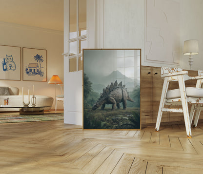 Prehistoric Rainforest Guardian Poster