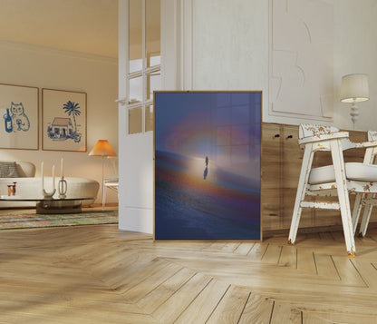 Solitary Journey Mystical Poster