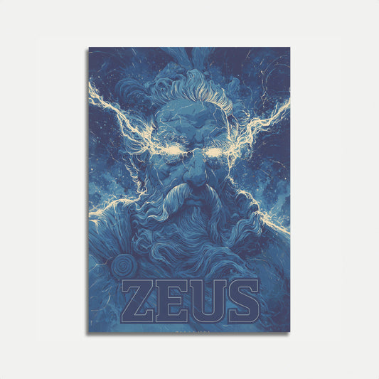 Zeus God of Thunder Poster