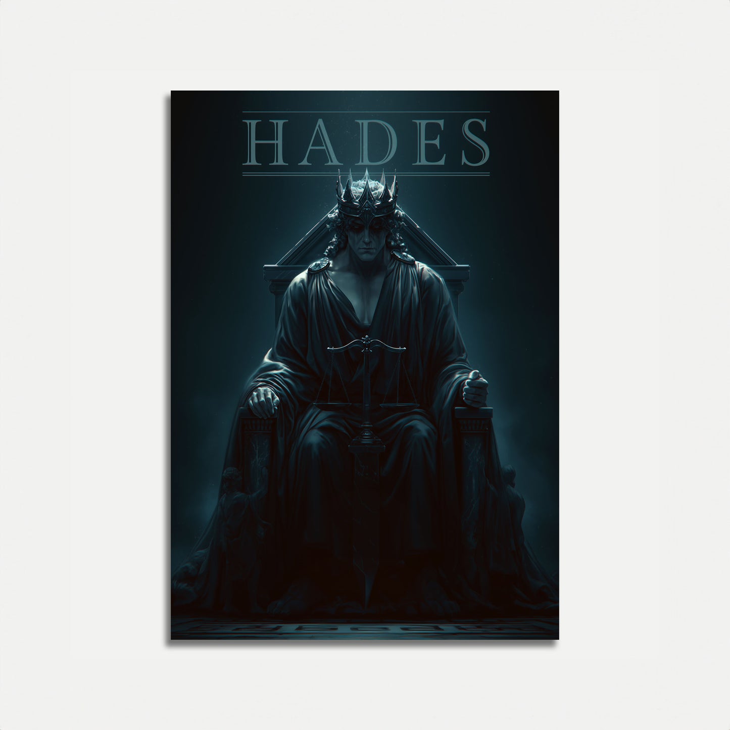 God of the Underworld Hades Poster