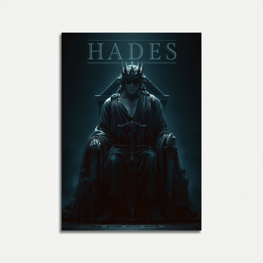 God of the Underworld Hades Poster