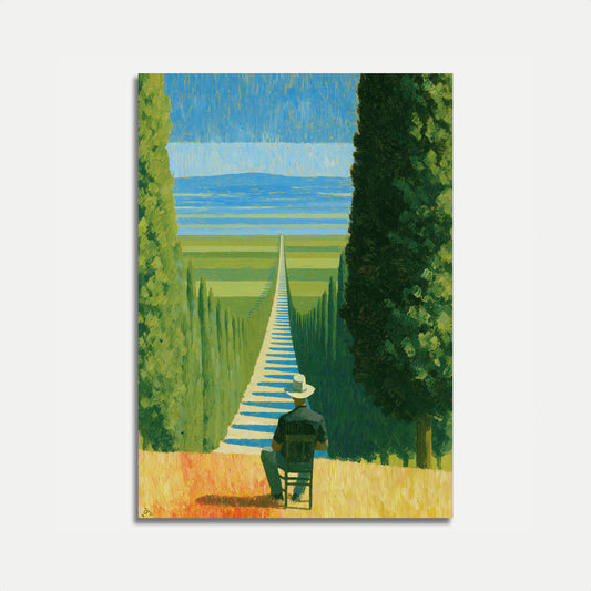 Cypress Alley til Havet Plakat