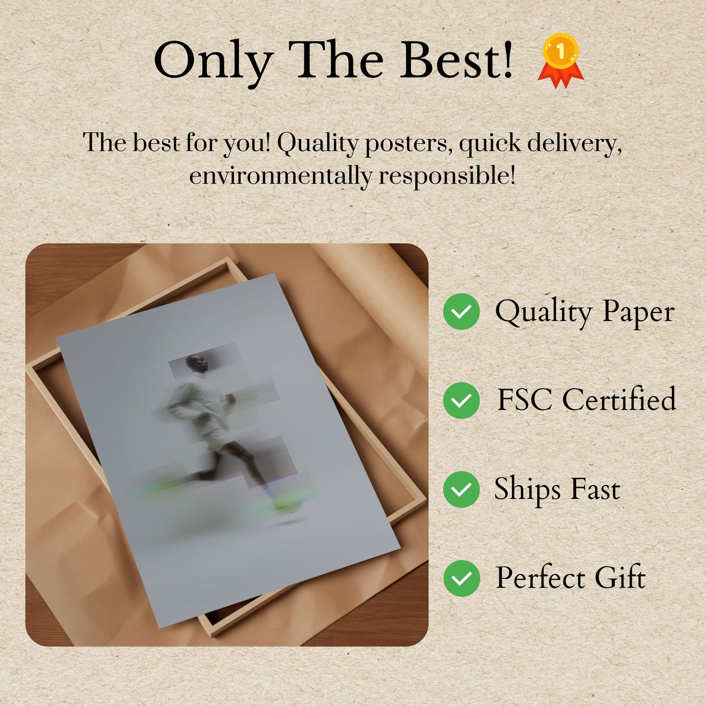 Dynamic Motion Running Poster