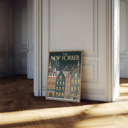 New York Winter Evening Poster