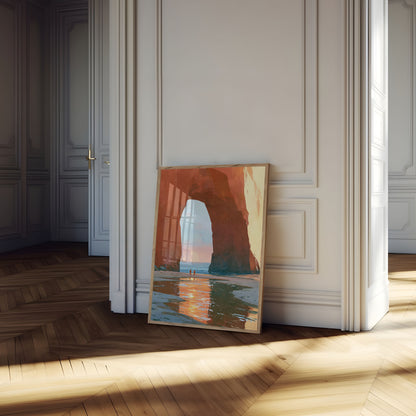 Majestic Coastal Arch Poster