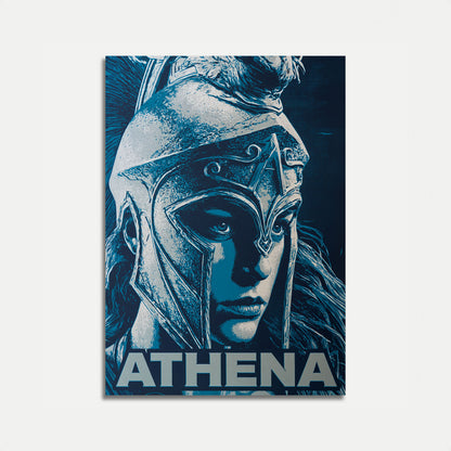 Athena Greek Goddess Poster