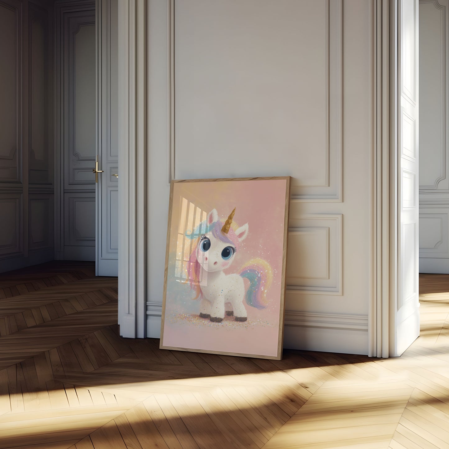 Poster di Magia dell'Unicorno Arcobaleno