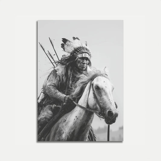 Native Warrior Chief Poster