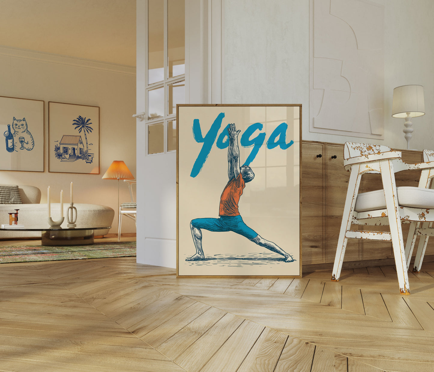 Levendig Yoga Flow Poster