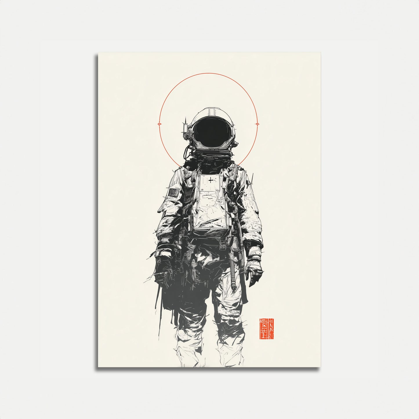 Cosmic Solitude Space Poster