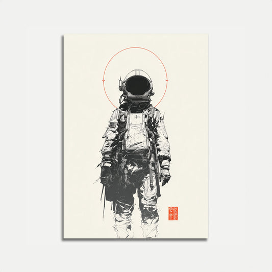 Cosmic Solitude Space Poster
