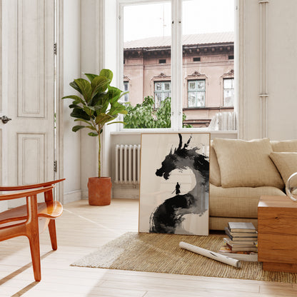 Samurai Dragon Spirit Poster