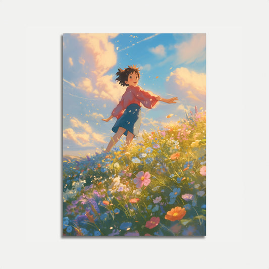 Blooming Meadow Dreams Poster