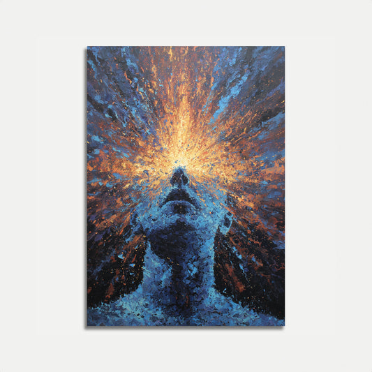 Kosmische Erweckungsexplosion Poster
