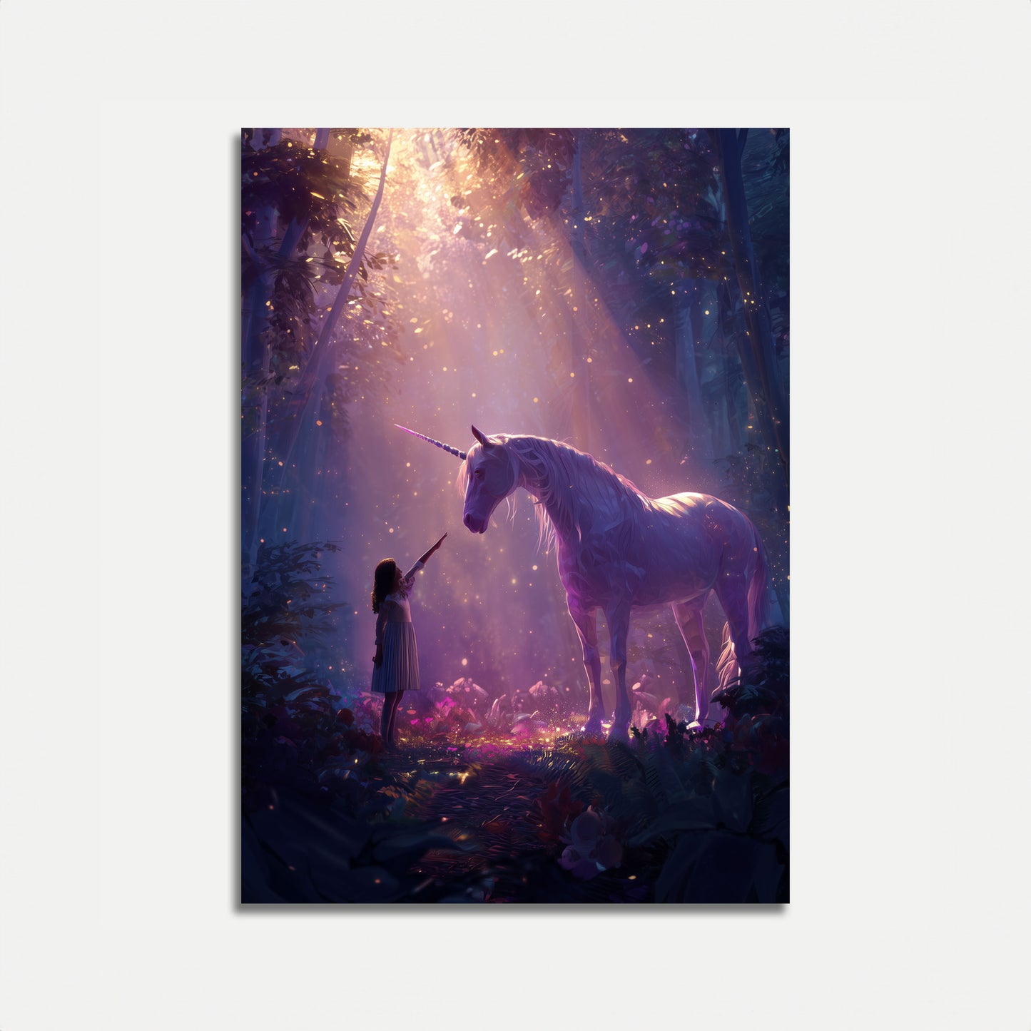 Poster della Foresta dell'Unicorno Incantato