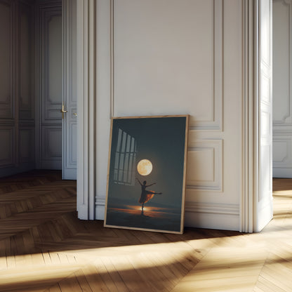 Dans met Maanlicht Poster
