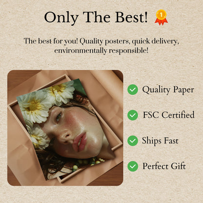 Daisy Flower Beauty Poster