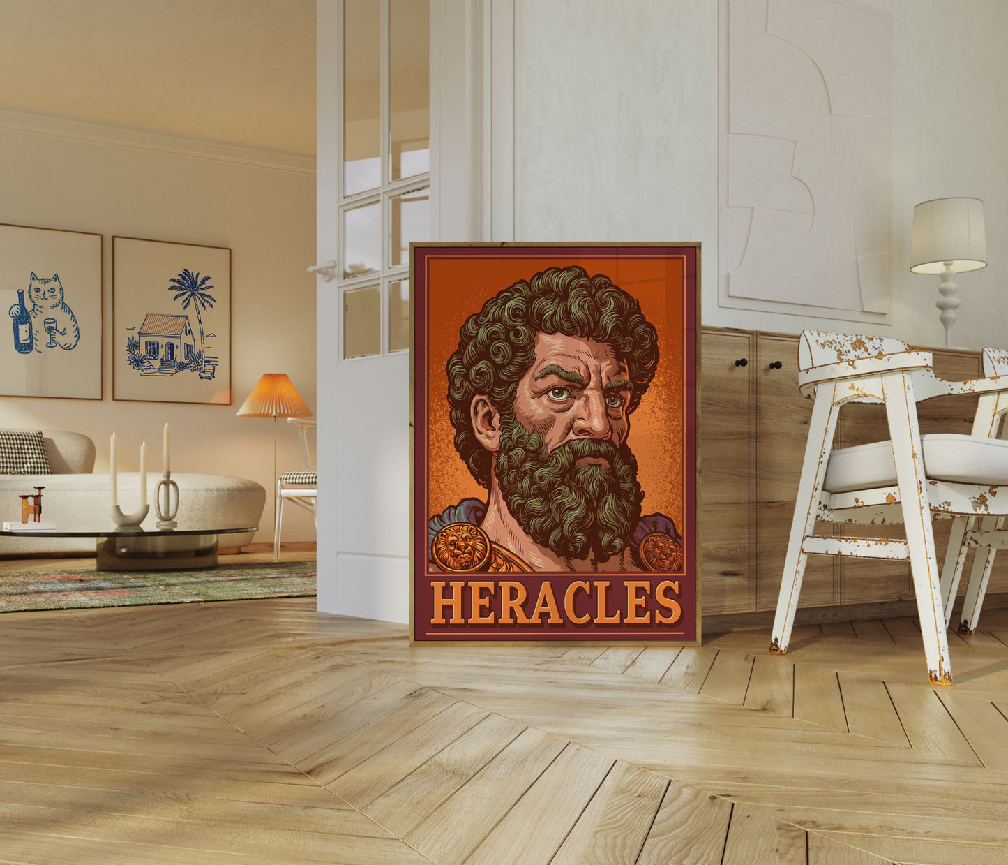 Herkules Griechische Mythologie Poster