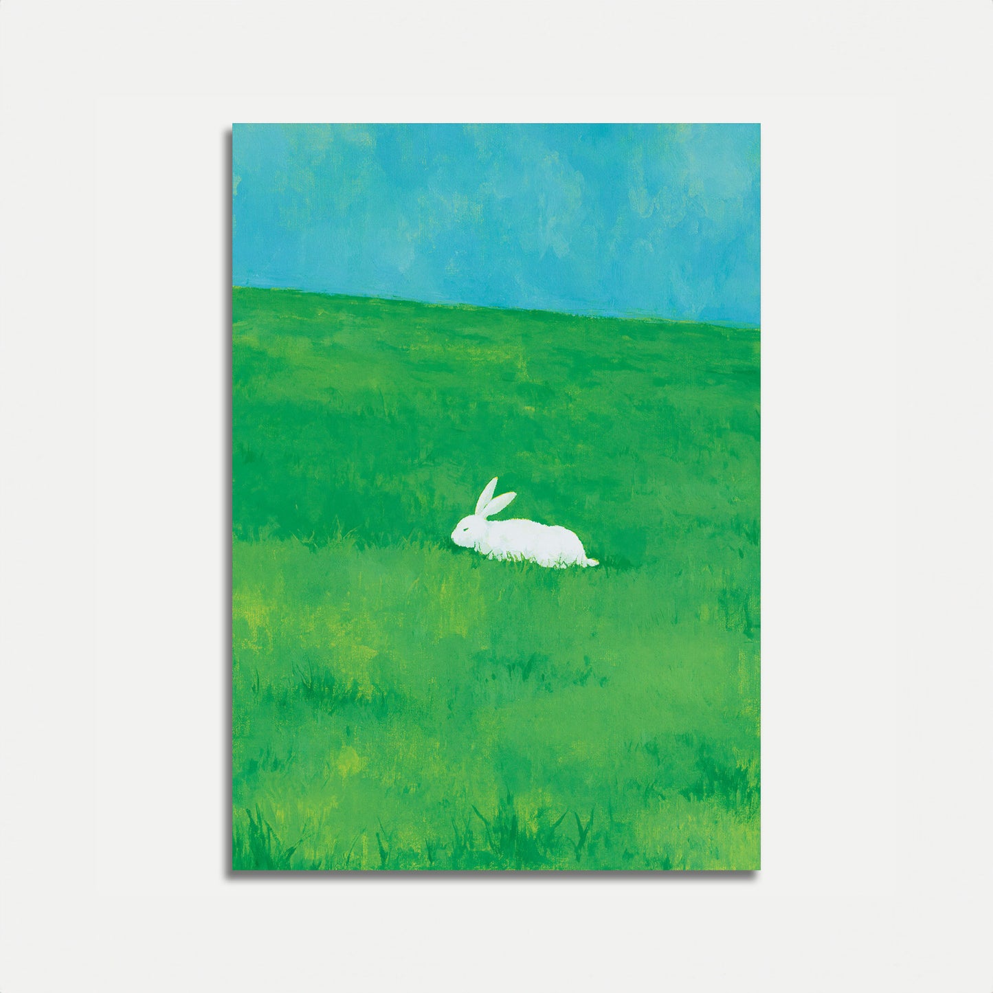 Póster del Conejo Blanco en el Prado